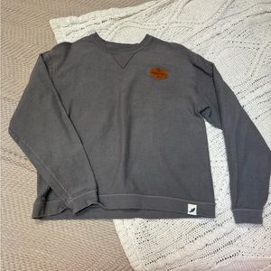 Unwind by League crewneck, from Frankie & Louie’s at Lake Ozark